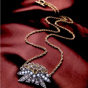 Sold! ⛩STONE CRYSTAL BRASS SET